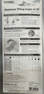 9-pc set Ultraball Allen key/ L-Wrench or hex key, made with special alloy steel for superior toughness by Vessel, Japan. - Image 5