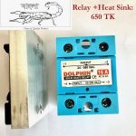 ‘Dolphin’ Industrial Grade Solid State Relay (SSR) 16 A, AC-AC, input Control Signal/voltage AC 80-280V, Output Switching 24-580 V AC. (Made in India)