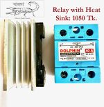 'Dolphin' Industrial Grade Solid State Relay 40 A, DC-AC, input Control Signal/voltage DC 3-32V, Output Switching 24-580 V AC. (Made in India)