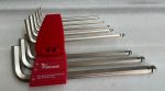 9-pc set Ultraball Allen key/ L-Wrench or hex key, made with special alloy steel for superior toughness by Vessel, Japan. - Image 4