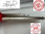 9-pc set Ultraball Allen key/ L-Wrench or hex key, made with special alloy steel for superior toughness by Vessel, Japan. - Image 3