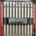 Vessel Power Screw driver bits for cordless screw driver, electric screw driver, Made in Japan.