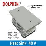 'Dolphin' Industrial Grade Solid State Relay 40 A, DC-AC, input Control Signal/voltage DC 3-32V, Output Switching 24-580 V AC. (Made in India) - Image 2