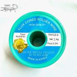 Original High Quality Flux Cored Solder Wire/ Solder Lead/ Rang/Rung 1.6 mm dia, 2.2% Flux Core, 1 kg, DAE KIL METAL Best for Soldering with Free Soldering Iron Stand (Authentic Made in Korea)
