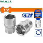 22 mm Guti Hexagonal Socket 1/2" WADFOW WSC1222