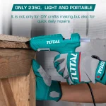 GLUE GUN 100W WITH 2 PCS GLUE STICKS TOTAL TT101116
