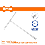 8 mm T-handle Socket Wrench Drop Forged Cr-V | WADFOW WTH1108