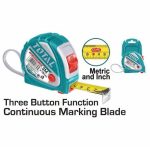 3M Steel Measuring Tape 3x16mm (Metric & Inch)  TOTAL TMT126031