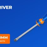 Slotted Flat Screw Driver Length: 100mm WADFOW WSD1264