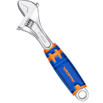 Adjustable Wrench 10" Soft Grip WADFOW WAW2210