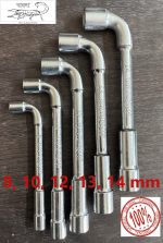 L Angle | Type Socket Wrench Set 5 Pcs CR-V (Chrome Vanadium) WADFOW WHT3108 | WHT3110 | WHT3112 | WHT3113 | WHT3114 - Image 2