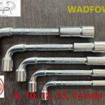 L Angle | Type Socket Wrench Set 5 Pcs CR-V (Chrome Vanadium) WADFOW WHT3108 | WHT3110 | WHT3112 | WHT3113 | WHT3114