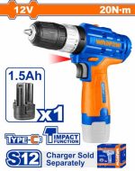 Cordless Impact Drill / Screw Driver | Battery | Charger | Charging   Lithium-ion 12V | WCDS540 WADFOW - Image 2