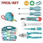 7 Pieces Hand Tools Set TOTAL THKTHP90076