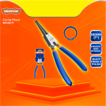 Circlip Lock Pliers External | Plus 7 inch/180mm Straight Head  WPL9C71
