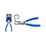 Internal Circlip Lock Pliers | Plus 7inch/180mm Bent Head  WPL9C74 - Image 2