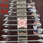 Ring Dali | Combination Spanner 12 Pcs Set Cr-V (Chrome Vanadium Steel) WADFOW (Without Holder)
