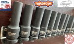 1/2" Deep Impact Guti Socket 11 Pcs Set Cr-V WADFOW (Without Holder) - Image 4