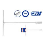 13mm T-handle Socket Wrench Drop Forged Cr-V | WADFOW WTH1113