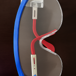 Safety Glass / Goggles Holder SS Made (Made in Bangladesh)